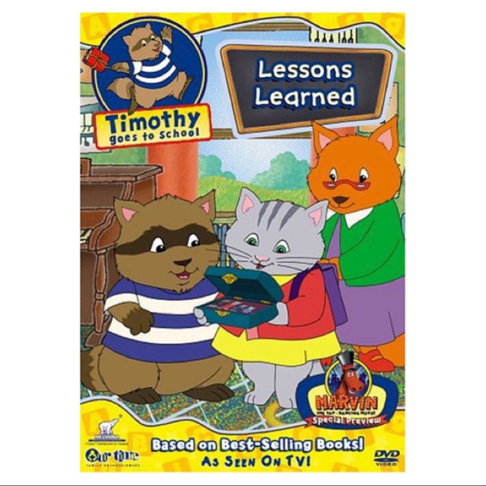 RARE Timothy Goes To School DVD